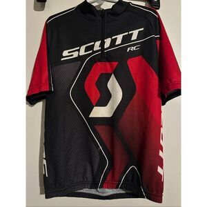 Scott bicycle cycling motorcross jersey shirt (youth medium)